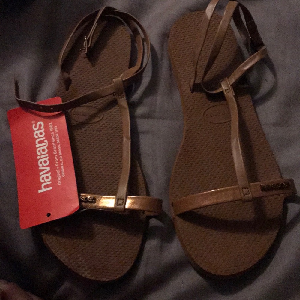Rust strappy Havaianas